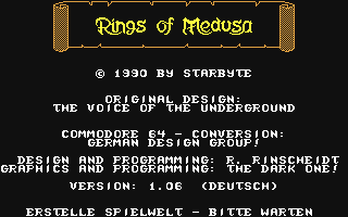 Rings of Medusa (German)