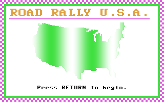 Road Rally USA