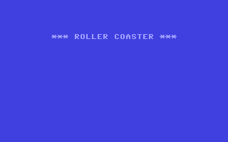 Roller Coaster v2