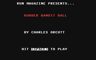 Rubber Bandit Ball