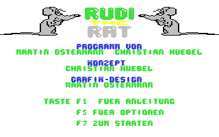 Rudi the Rat