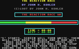 The Reaction Race