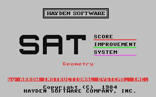SAT Score Improvement System - Geometry