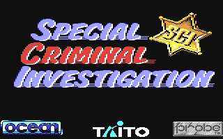 SCI - Special Criminal Investigation