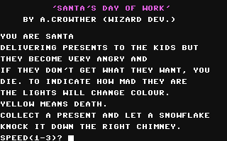 Santa's Day of Work
