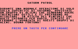 Saturn Patrol v2