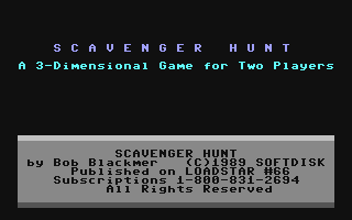 Scavenger Hunt (3D)