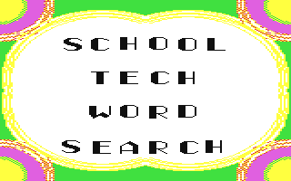 School Tech Word Search