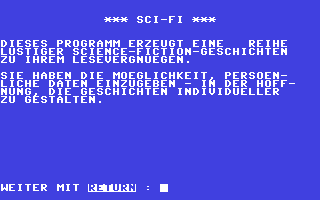 Sci-Fi (German)