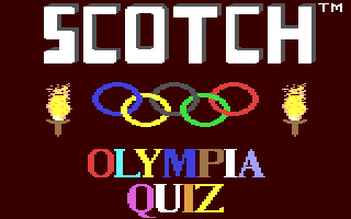 Scotch Olympia Quiz