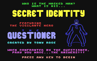 Secret Identity