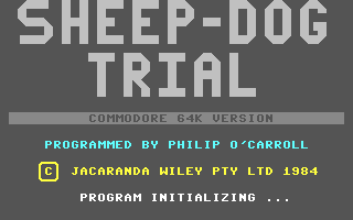 Sheep-Dog Trial