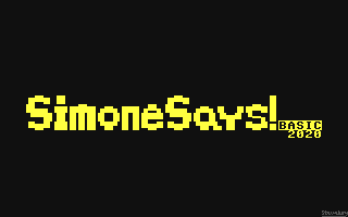 SimoneSays! BASIC