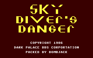 Sky Diver's Danger
