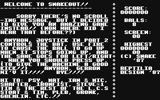 Snakeout v1