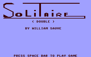 Solitaire - Double
