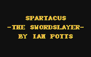 Spartacus - The Swordslayer