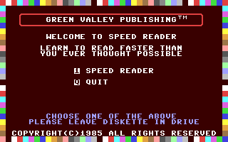 Speed Reader