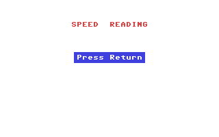 Speed Reading v3