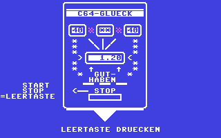 Spielautomat C64-Glueck