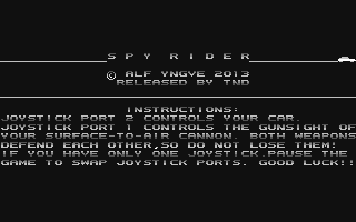 Spy Rider