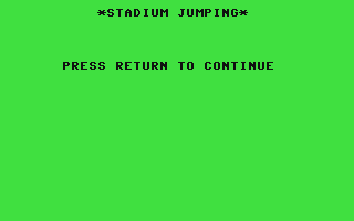 Stadium Jumping