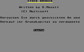 Stock Broker