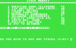 Stock Market v5