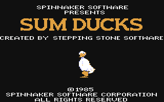 Sum Ducks
