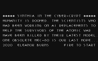 Synthia in the Cyber-Crypt