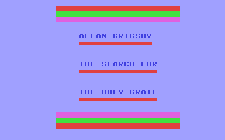 The Search for the Holy Grail