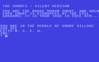 The Smurfs - Silent Version