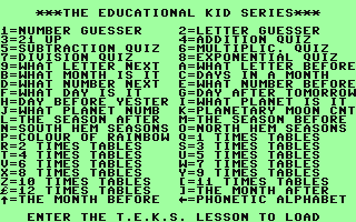 TEKS - The Educational Kids Series