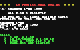 TKO Professional Boxing