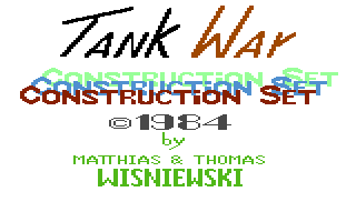 Tank War Construction Set