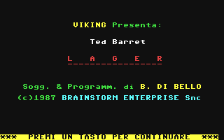 Ted Barret - Lager