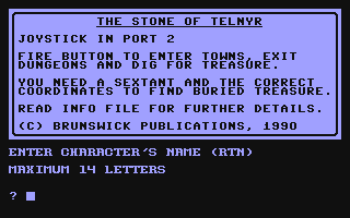 Telnyr I - The Stone of Telnyr