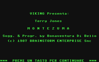 Terry Jones - Montezuma