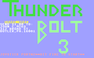 Thunder Bolt III
