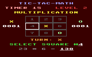 Tic-Tac-Math