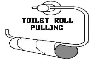 Toilet Roll Pulling