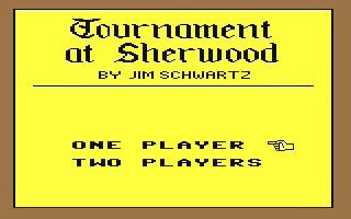 Tournament at Sherwood