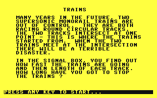 Trains v3