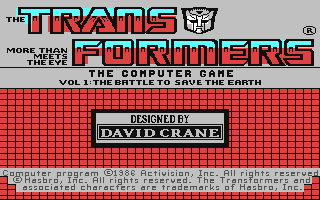 Transformers - The Computer Game