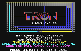 Tron - Light Cycles