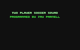 Two Player Soccer Squad
