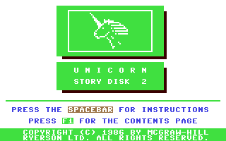 Unicorn - Story Disk