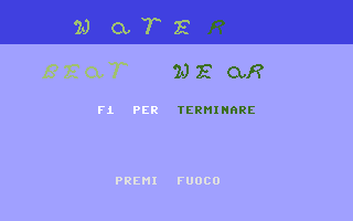 Water Beat Wear