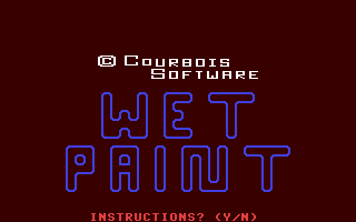 Wet Paint (English)