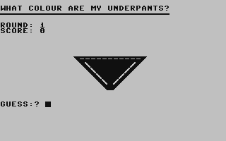 What Colour Are My Underpants
